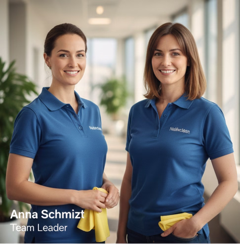 Reinigungsfirma Wien | Nobleclean Meisterbetrieb für Gebäudereinigung 27 Nobleclean Reinigungskraft Team Unterhaltsreinigung