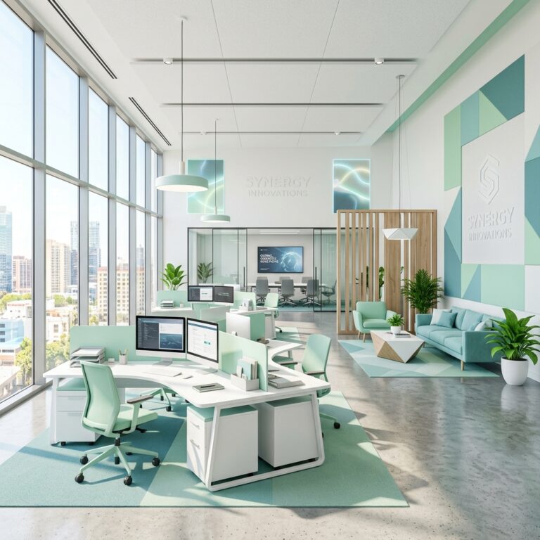 Modernes und sauberes Büro - Professionelle B2B Reinigung