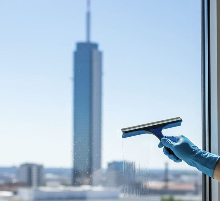 Reinigungsfirma Wien | Nobleclean Meisterbetrieb für Gebäudereinigung 10 fenster dctower