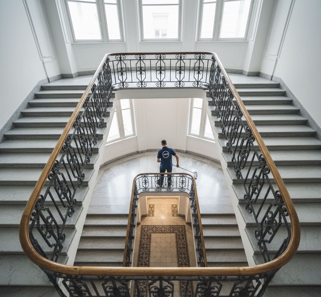 Stiegenhausreinigung Zinshaus
