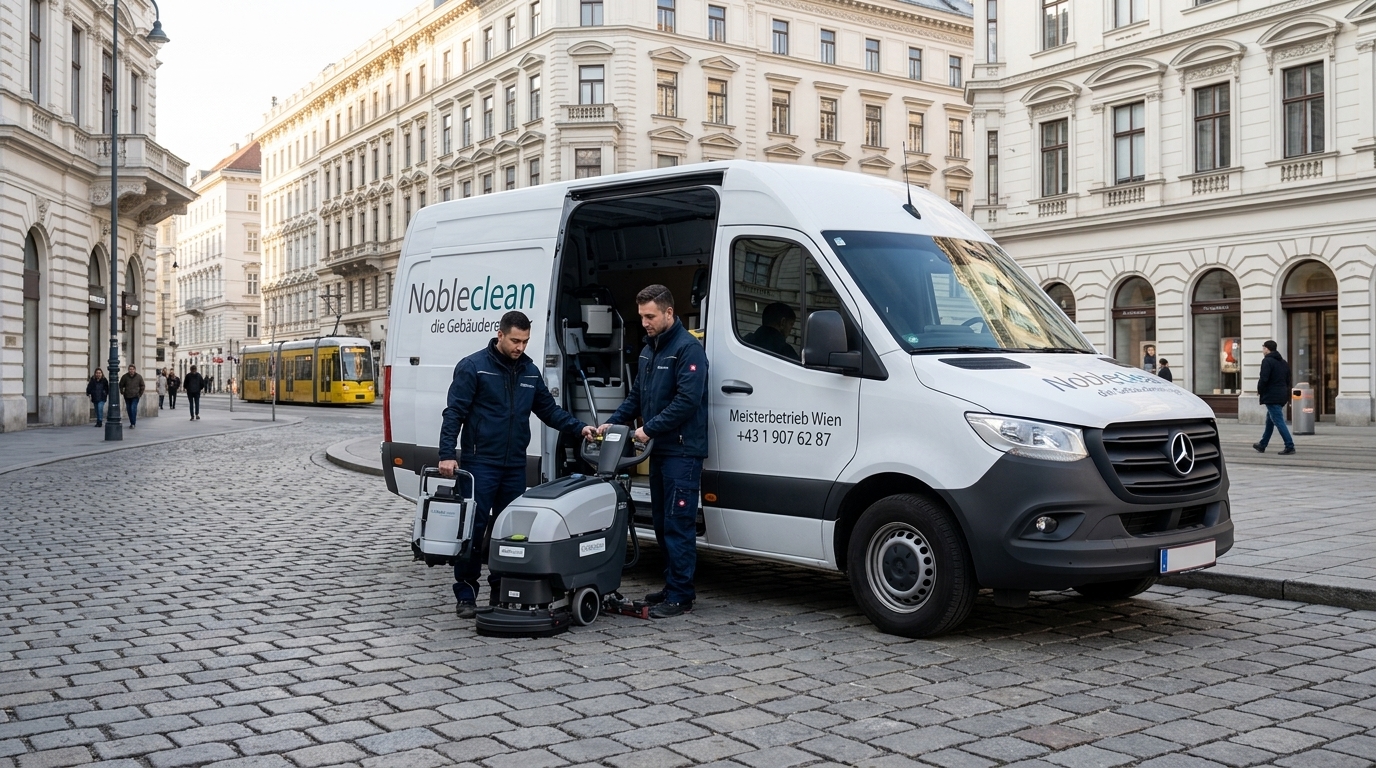 Nobleclean Fensterreinigung Wien – Streifenfreier Glanz für Fenster, Kastenfenster & Glasfassaden